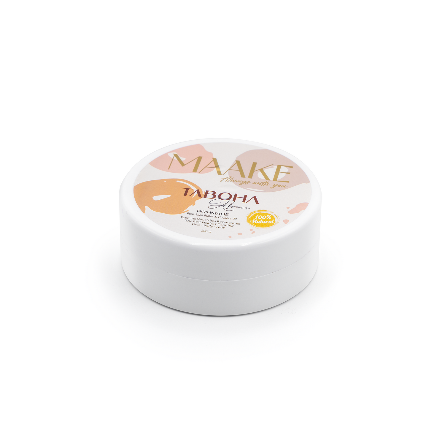 TABOHA Africa Pure Shea Butter & Coconut Oil Pomade