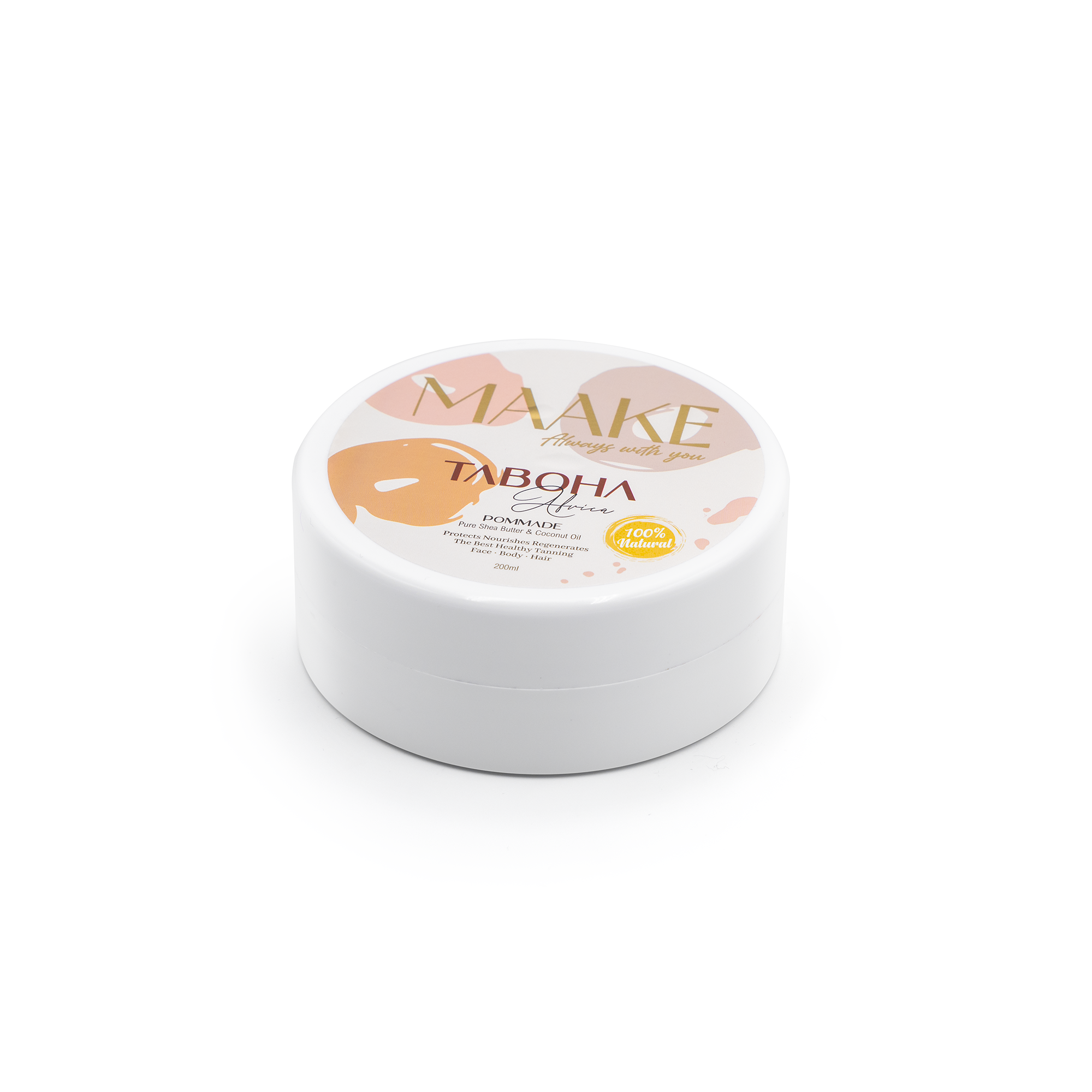 TABOHA Africa Pure Shea Butter & Coconut Oil Pomade