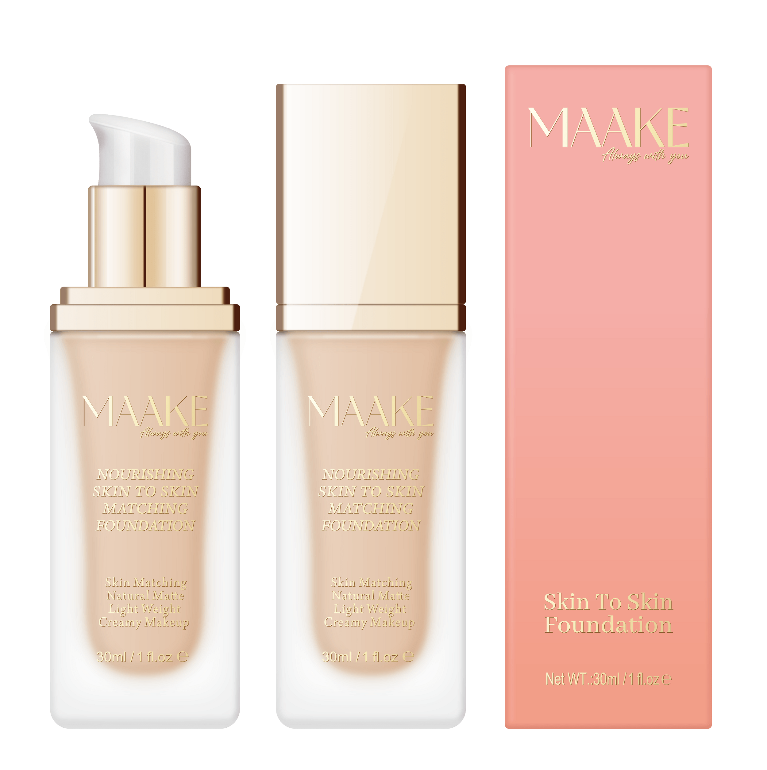 كريم الأساس SKIN TO SKIN