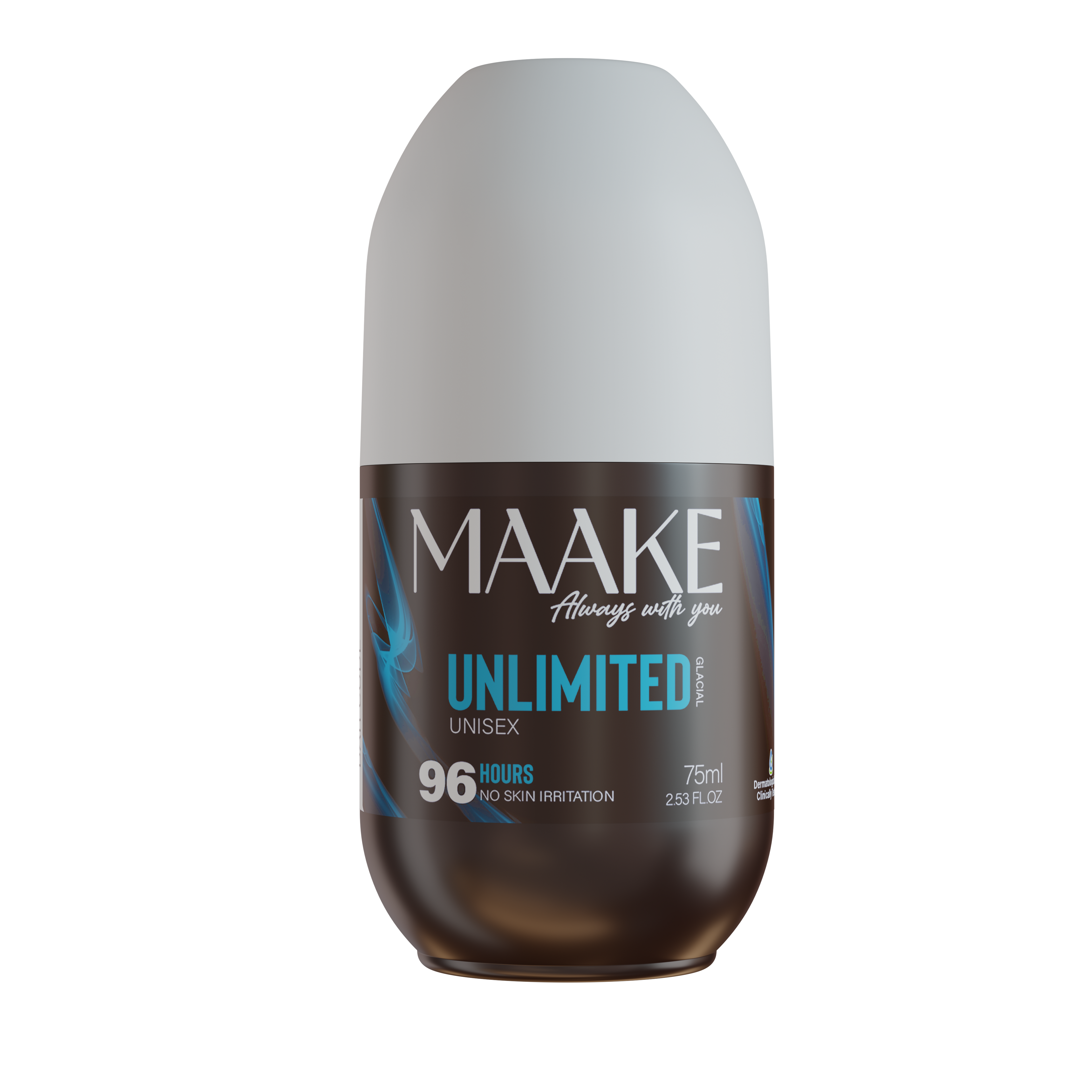 UNLIMITED Glacial Alcohol-Free Roll-on Antiperspirant 96H Unisex