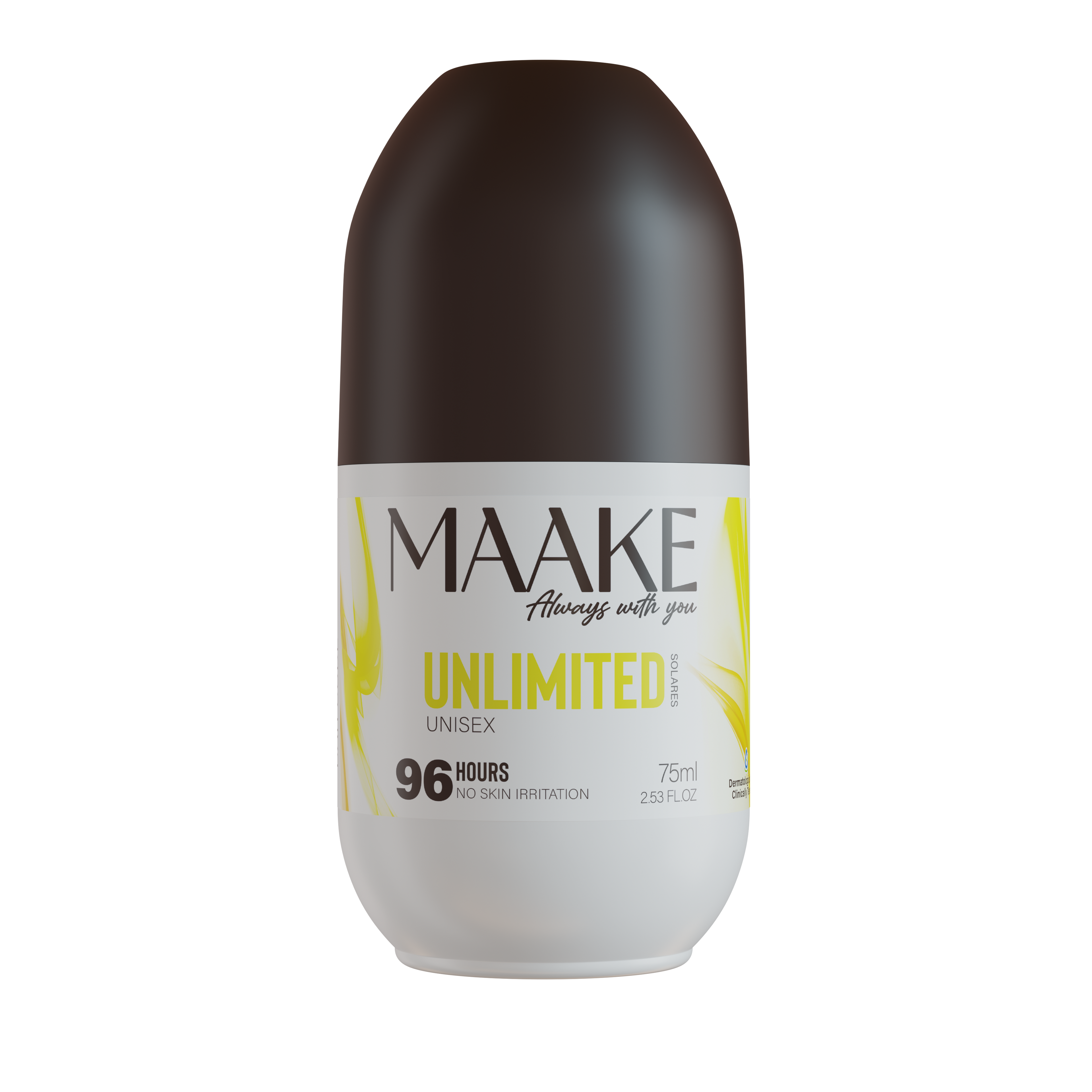 UNLIMITED Solares Alcohol-Free Roll-on Antiperspirant 96H Unisex