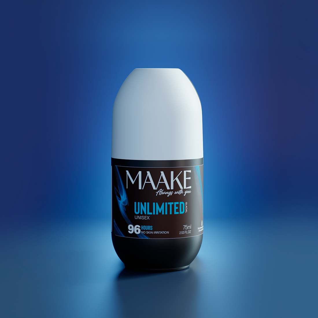 UNLIMITED Glacial Alcohol-Free Roll-on Antiperspirant 96H Unisex