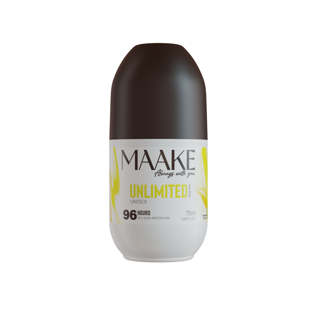 UNLIMITED Solares Alcohol-Free Roll-on Antiperspirant 96H Unisex