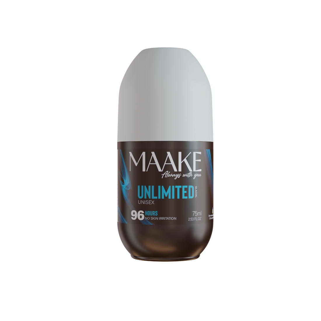 UNLIMITED Glacial Alcohol-Free Roll-on Antiperspirant 96H Unisex